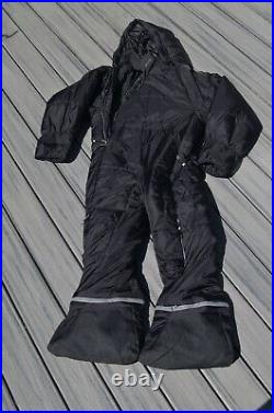 NWT SELK'bag Original 6G Outdoor Camping Insulated Sleeping Bag Zip Suit BLACK M