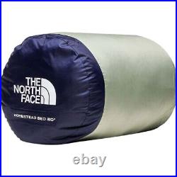 NWT The North Face Homestead Bed 20F / -7C Sleeping Bag Regular Tea Green Navy