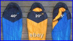 NWT The North Face One Bag 700-Down Multi Layer 5F/-15C Sleeping Bag LONG Blue