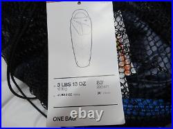 NWT The North Face One Bag 700-Down Multi Layer 5F/-15C Sleeping Bag LONG Blue