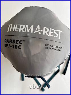 NWT Therm a Rest Parsec 0F Regular Sleeping Bag Down 800 Fill SynergLink Outdoor