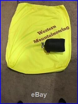 NWT Western Mountaineering 66 Everlite Sleeping Bag