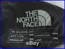 NWT Womens Regular RH The North Face TNF Guide 20 20F / -7C Sleeping Bag