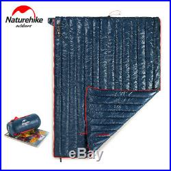Naturehike Ultralight Goose Down Camping Sleeping Bag Portable Splicing Envelope