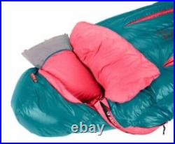 NeMo- Rave down 15°F sleeping bag (blue and pink) womens