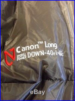 Nemo Canyon -40 Degree Sleeping Bag Long 850 Fill NEW