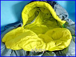 Nemo Disco 30 Down Sleeping Bag gray/yellow with bag