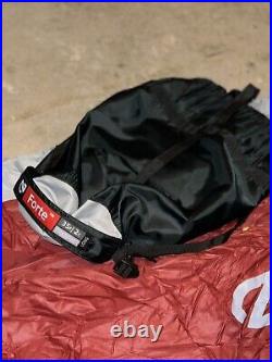 Nemo Forte 35F Stratofiber Long Red/Gray Sleeping Bag