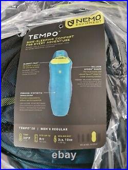 Nemo Tempo 20 degree Mens sleeping bag Left zipper
