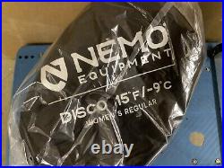 Nemo Women's Disco 15° Regular Sleeping Bag Electra/Starlit Ridge Factory New