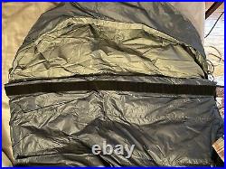 New! $280 Yeti Coolers Large Long 41°F Down Sleeping Bag 650+ Fill Charcoal Navy