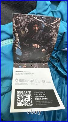 New Adult M Selk'Bag Lite recycled wearable sleeping bag in Teal Sunlight