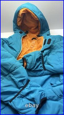 New Adult M Selk'Bag Lite recycled wearable sleeping bag in Teal Sunlight