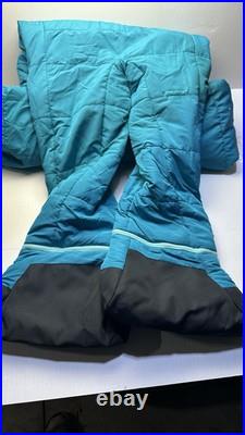 New Adult M Selk'Bag Lite recycled wearable sleeping bag in Teal Sunlight