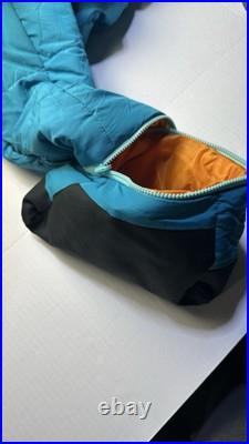 New Adult M Selk'Bag Lite recycled wearable sleeping bag in Teal Sunlight
