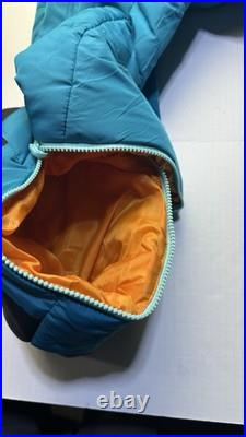 New Adult M Selk'Bag Lite recycled wearable sleeping bag in Teal Sunlight