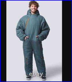 New Adult M Selk'Bag Original recycled wearable sleeping bag in Ash Foliage