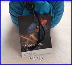 New Adult XL Selk'Bag Lite recycled wearable sleeping bag in Teal Sunlight