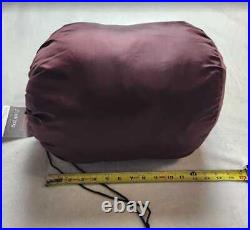 New Adult XL Selk'Bag Original recycled wearable sleeping bag in Burgundy Earth