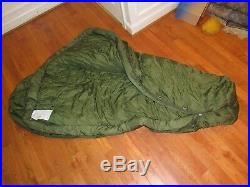 New Extreme Cold Weather (ecw) Military Sleeping Set With Black Mss Stuff Sack