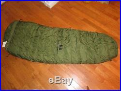 New Extreme Cold Weather (ecw) Military Sleeping Set With Black Mss Stuff Sack