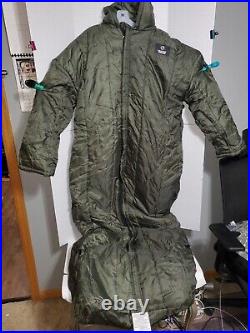 New Guide Gear Sportsman's Sleeping Bag With Arms 100% Polyester Olive Drab
