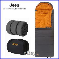 New Jeep Relax Basic 2.0 Sleeping Bag Hollow Fiber 2000g Outdoor Camping