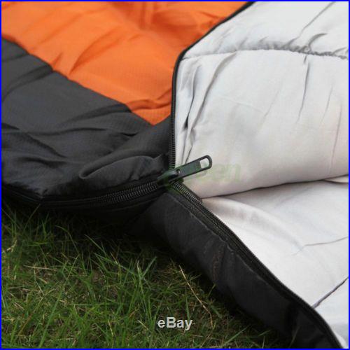 New Mummy Sleeping Bag 5F/-15C Camping Hiking With Carrying Case