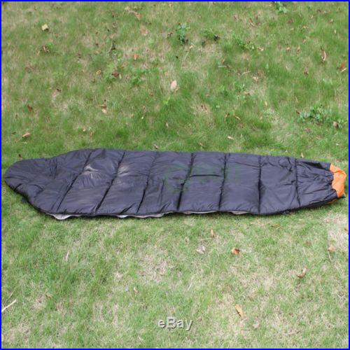 New Mummy Sleeping Bag 5F/-15C Camping Hiking With Carrying Case