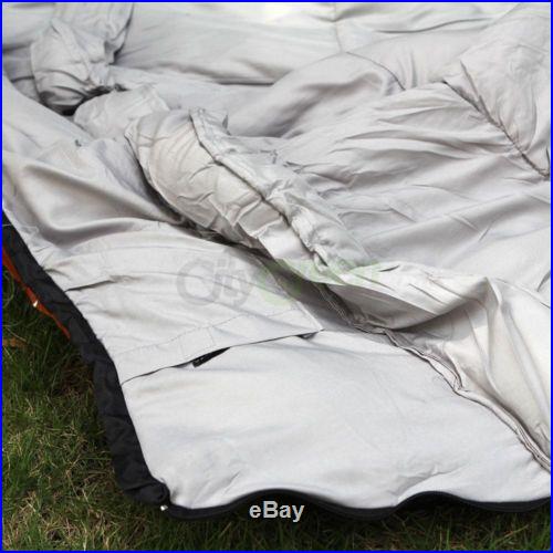 New Mummy Sleeping Bag 5F/-15C Camping Hiking With Carrying Case