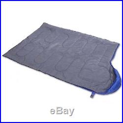 New Outdoor Light Sleeping Bag Camp Hiking Carrying Case Blue Fall Spring Single