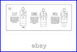 New Poler Reversible Sleeping Bag Napsack S Black & Furry Camo Camp Vibes RARE