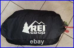 New REI Magma Trail Quilt 30° Sleeping Bag 850 Down Ultralight Pertex Sz Regular