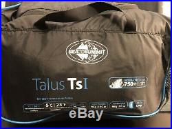 New Sea to Summit Talus Ts I Left Zip Long Sleeping Bag Ultra Dry Down 750