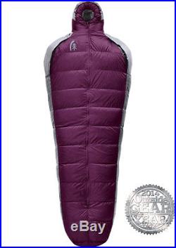 New Sierra Designs Mobile Mummy Women 3-Season 800 Fill DriDown Sleeping bag