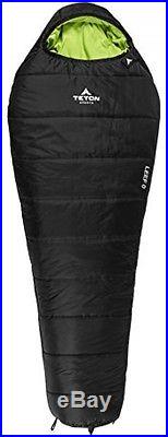 -New-TETON Sports LEEF 0F Ultralight Mummy Sleeping Bag-Free Hiking