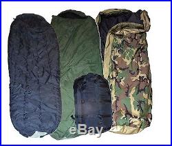 New USGI Army US Military Modular Woodland Sleep System MSS 4Pc Sleeping Bag