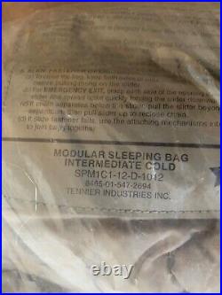 New USGI Intermediate Cold Weather Modular Sleeping Bag with Stuff Bag