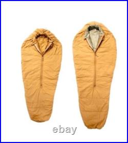 New USMC Issue TEMPERATE SLEEPING BAG, INNER, +15°F, Coyote