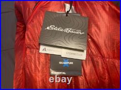 New withTags Eddie Bauer Kara Koram 20° Down Sleeping Bag (850 RDS) Lava Red