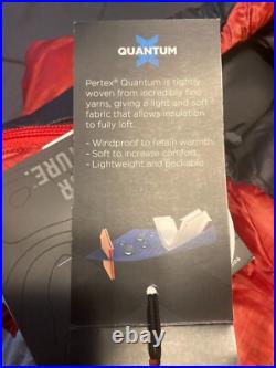 New withTags Eddie Bauer Kara Koram 20° Down Sleeping Bag (850 RDS) Lava Red