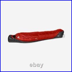 New withTags Eddie Bauer Kara Koram 20° Down Sleeping Bag (850 RDS) Lava Red