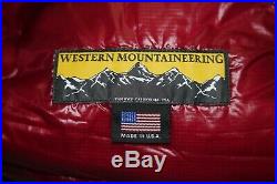 New with Tags! $425 Western Mountaineering Summerlite 32 Degree Sleeping Bag 6' RZ