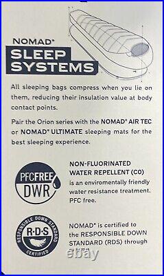 Nomad Orion 180 Mummy Sleeping Bag