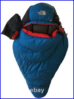 North Face Blue Kazoo 600 FP Goose Down Sleeping Bag 20f/-7C EUC