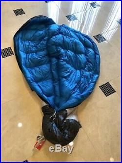 North Face Blue Kazoo Sleeping Bag HIGH RISE GREY/HYPER BLUE Regular