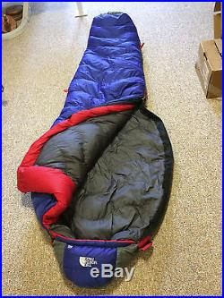North Face Blue Kazoo down sleeping bag (long)