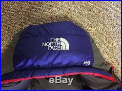 North Face Blue Kazoo down sleeping bag (long)