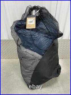 North Face Cats Meow Sleeping Bag Blue Winged Teal Grey 20F Right Zip Reg, Long