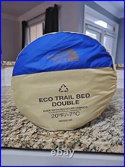 North Face Eco Trail Bed $199 DOUBLE Sleeping Bag 20°F